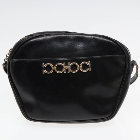 Ferragamo MCM Burberrys Shoulder Bag PVC Leather 4Set Brown Black - Picture 9 of 15